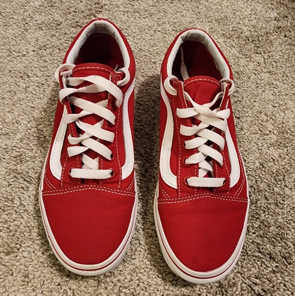 Vans Classic Red Shoe - Picture 1 of 5